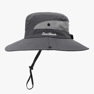 SwanShade Gray Wide Brim Hat